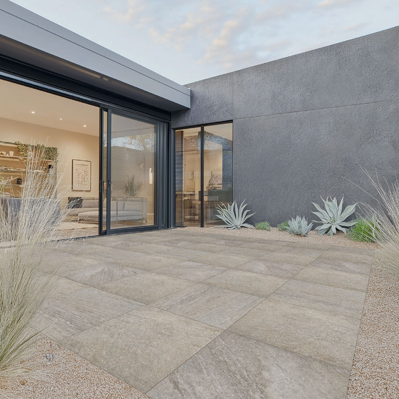 Arterra Paver Quartz Silver Matte 24"X 24"x 2CM