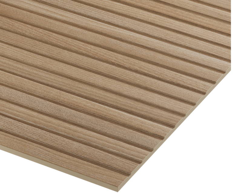 Strata Brandy Ribbed Matte 3D Deco 24" X 48"