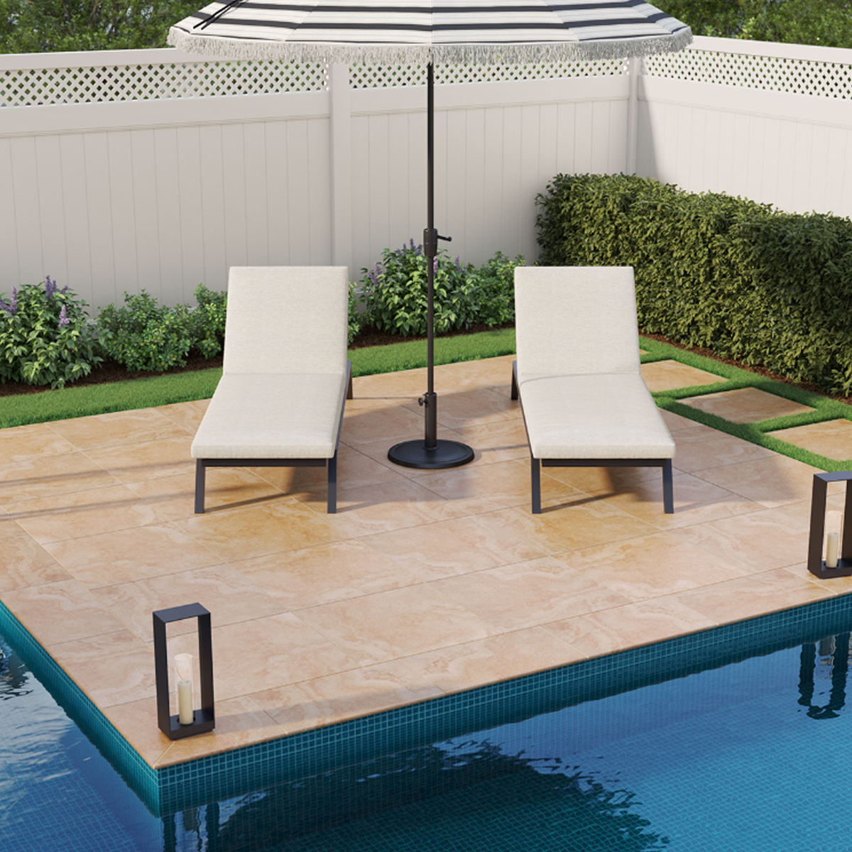 Arterra Paver Tierra Beige Matte 24"X 24"x 2CM