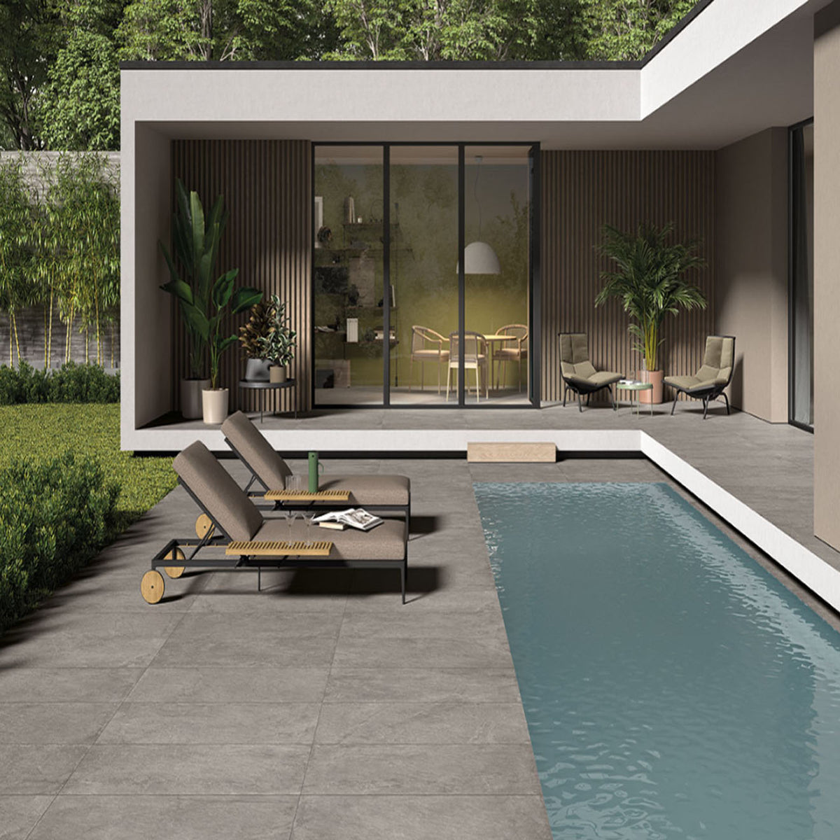 Arterra Paver Soreno Grigio Matte 24"X24"X2CM
