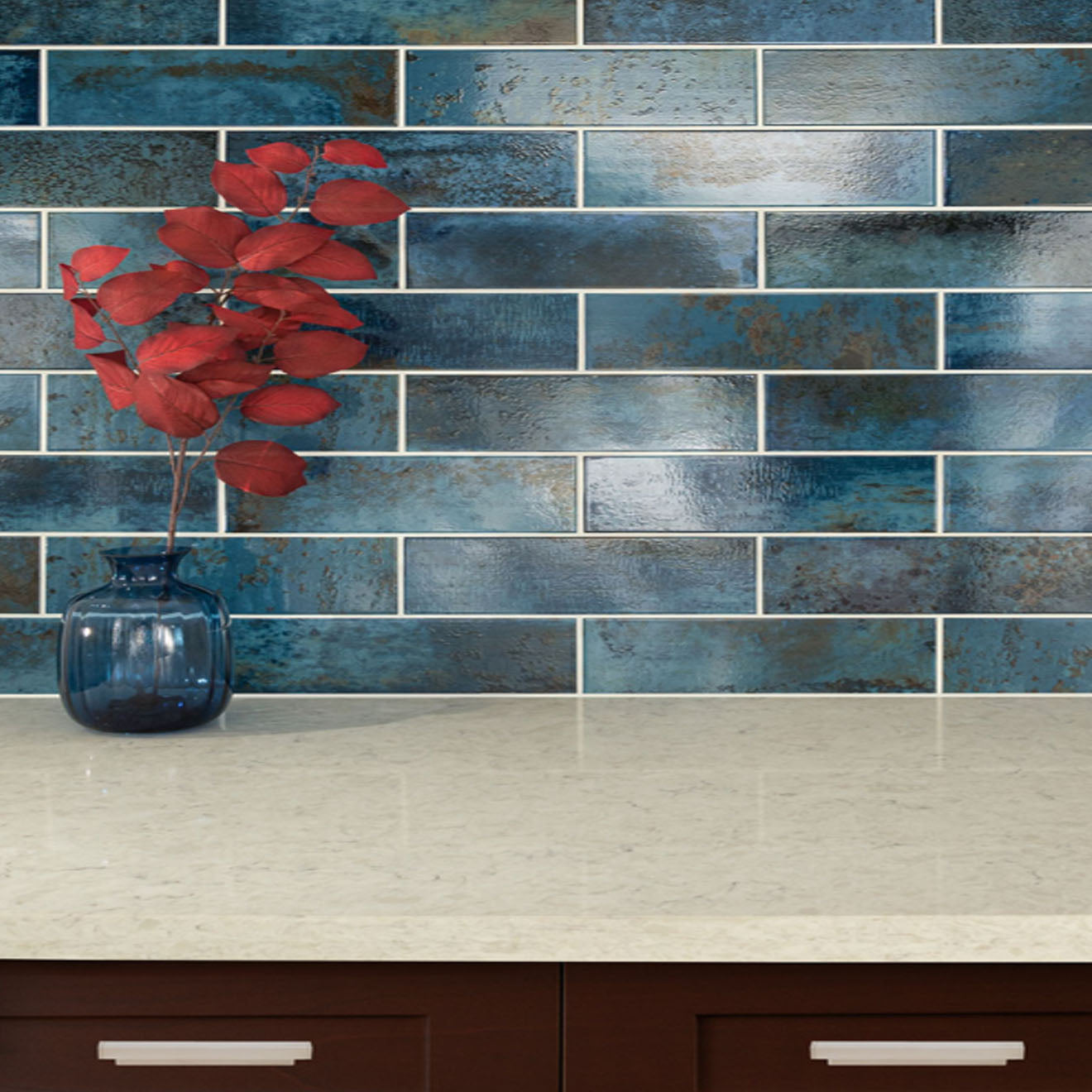Marza Cobalt Subway Glossy 4" x 12"