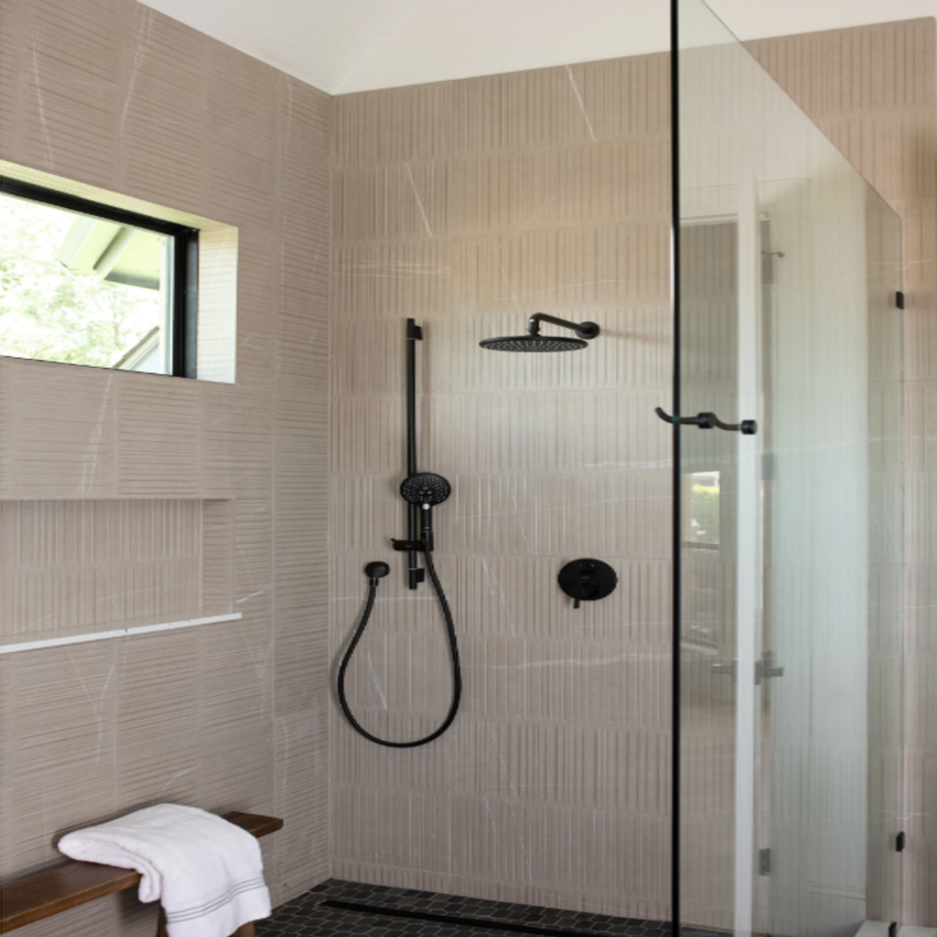 Nomade Bone Parallelo Deco Matte 24" X 48"