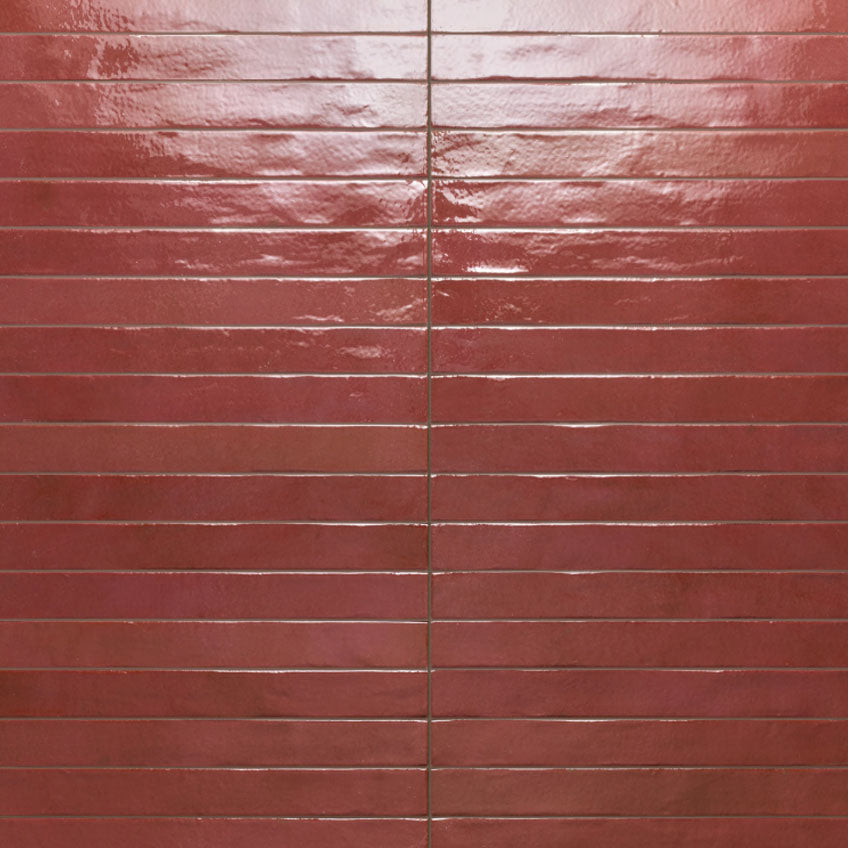 Chroma Glossy Red 2" x 18"