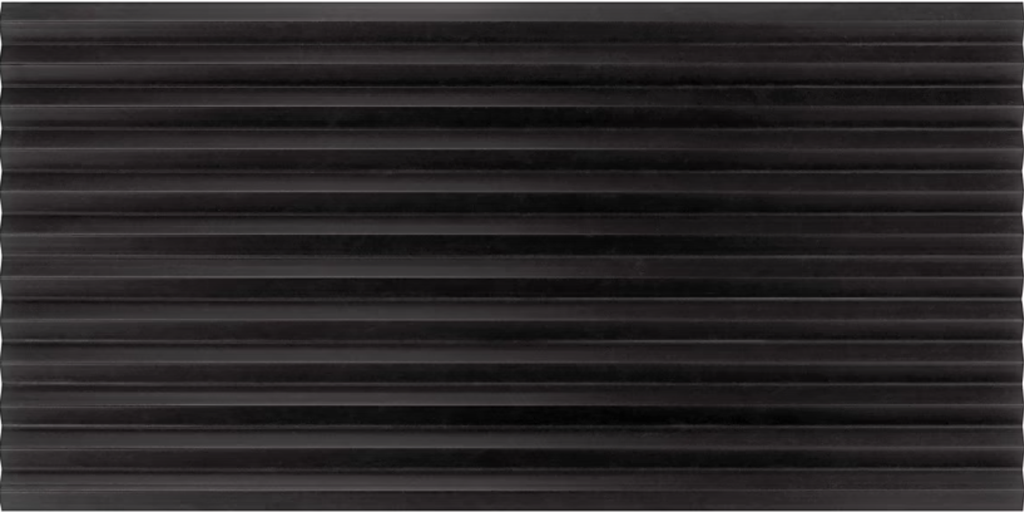 Black Jade Stonework 12"x24" Peak 3D Satin