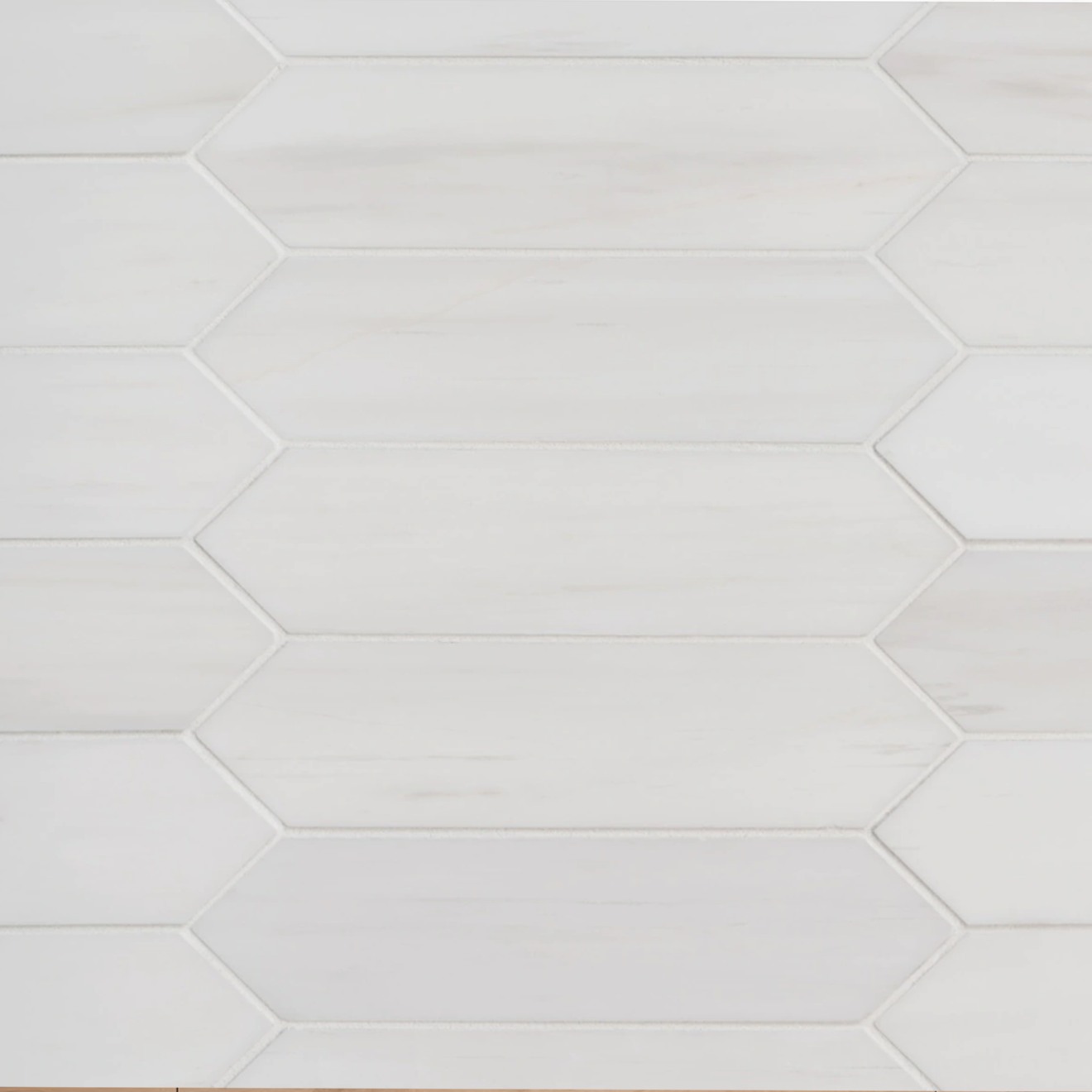 Bianco Dolomite White 3" x 12" Picket Premium