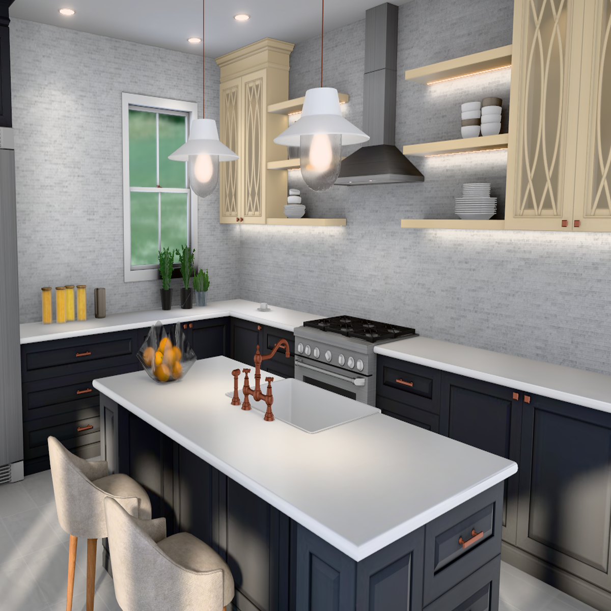 Carrara 3/4" X 4" Big Brick Pattern Mosaic Polished