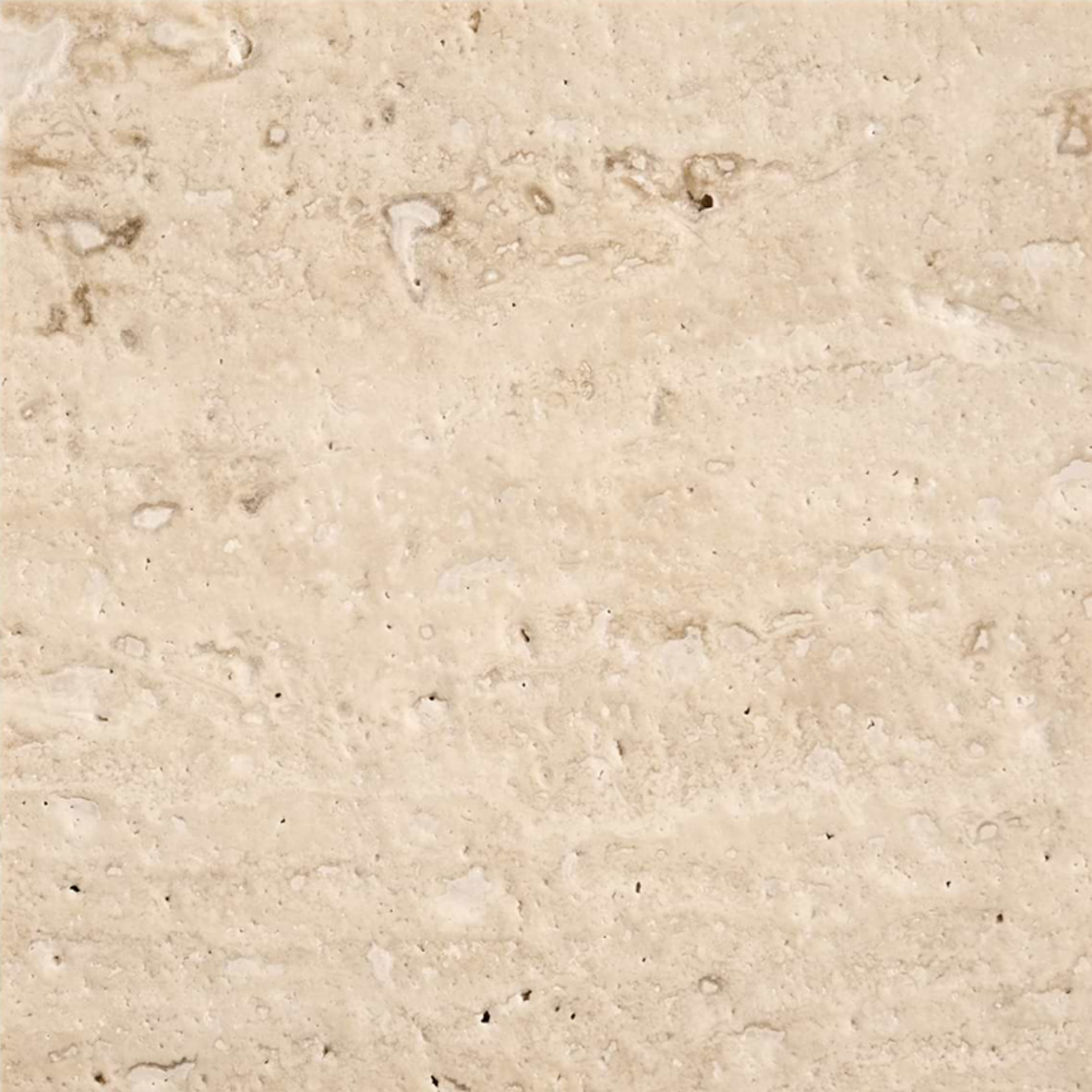 Ivory Travertine 2.5" x 12" Filled Vein Cut Brushed