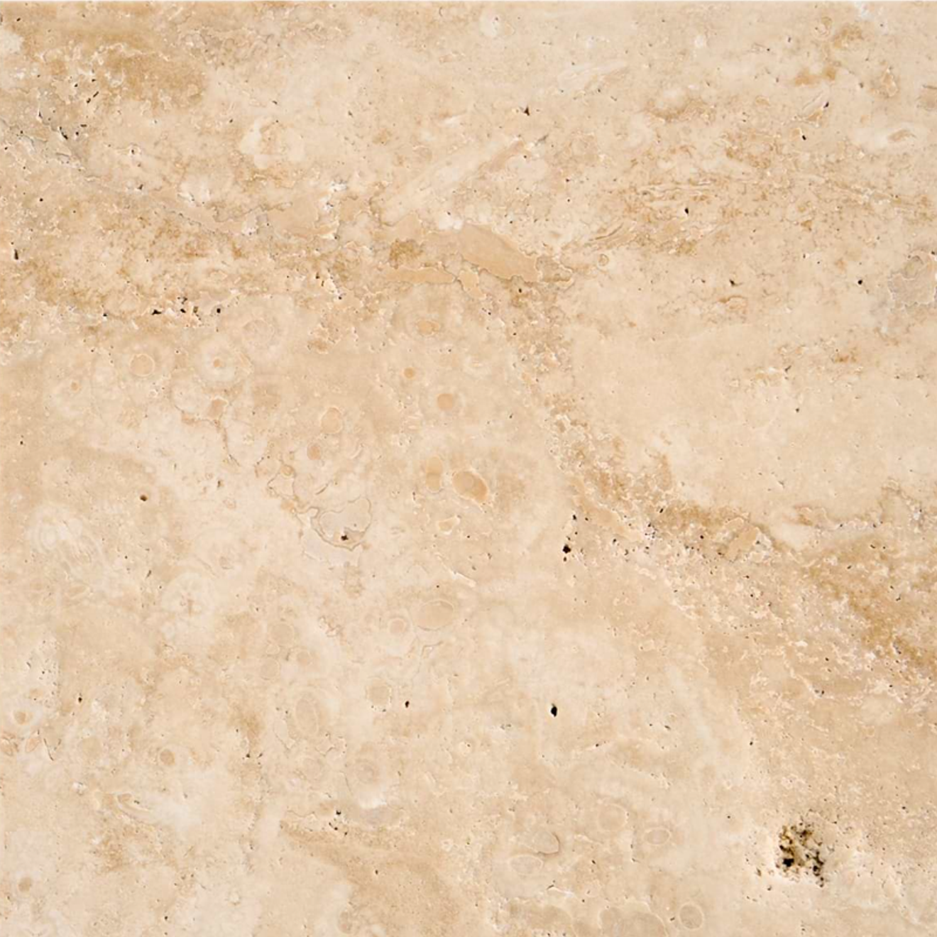 Classic Travertine 2.5" x 12" Filled Vein Cut Brushed