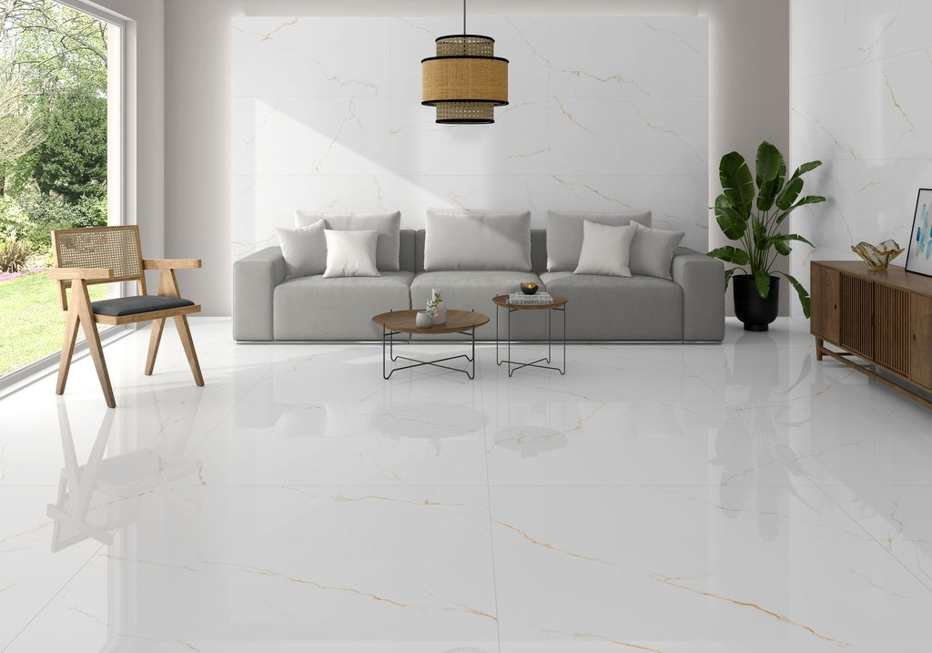 Thuile White Polished 24"X 48