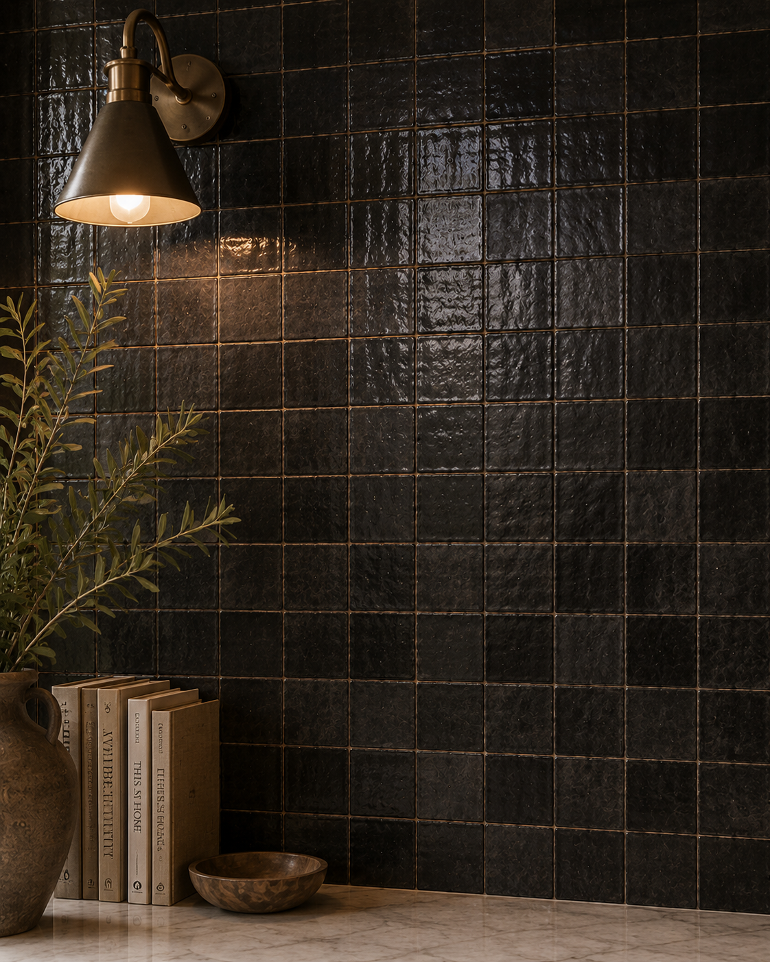 Zellige Onyx Black