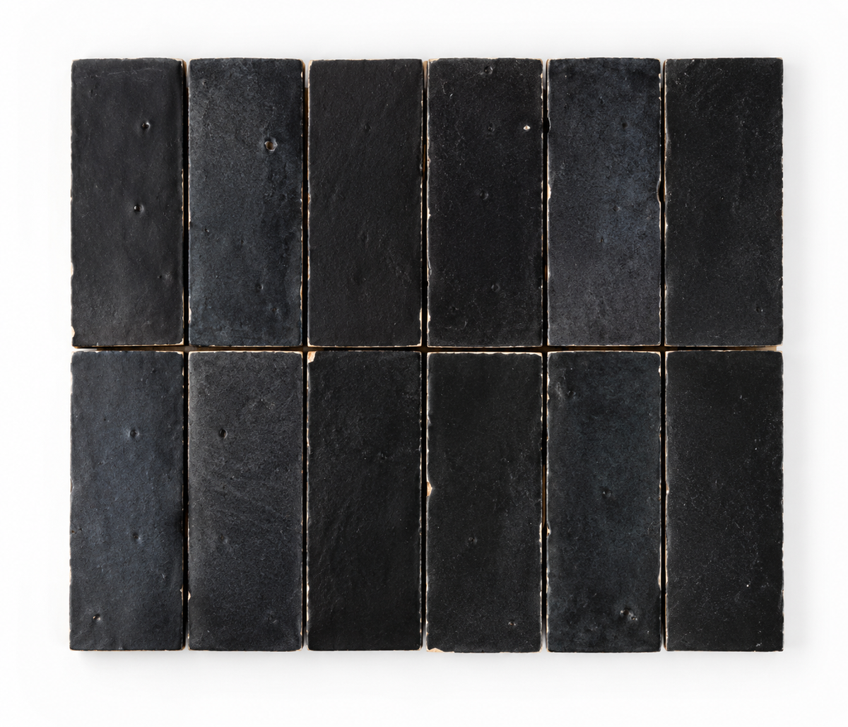 Zellige Matte Black