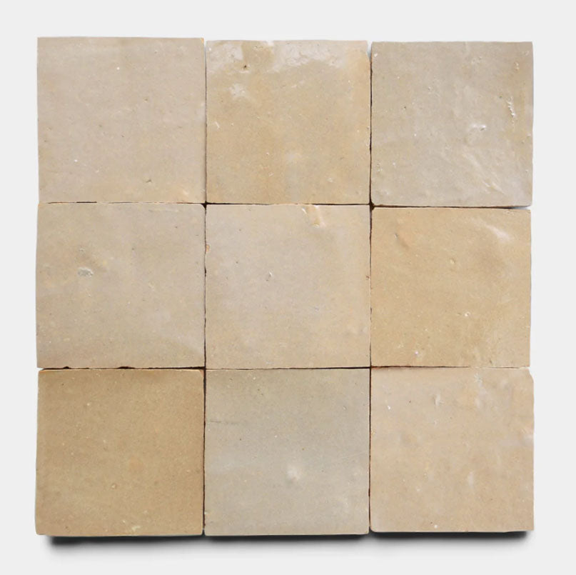 Warm Limestone 2" X 6" X 3/4" Glazed