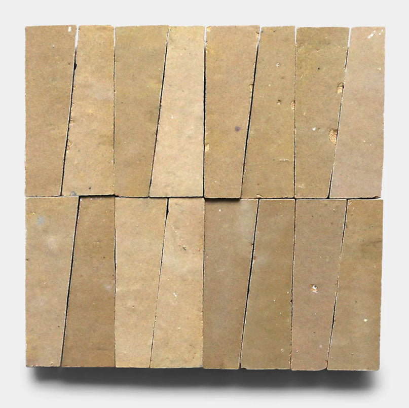Warm Limestone 2" X 6" X 3/4" Glazed