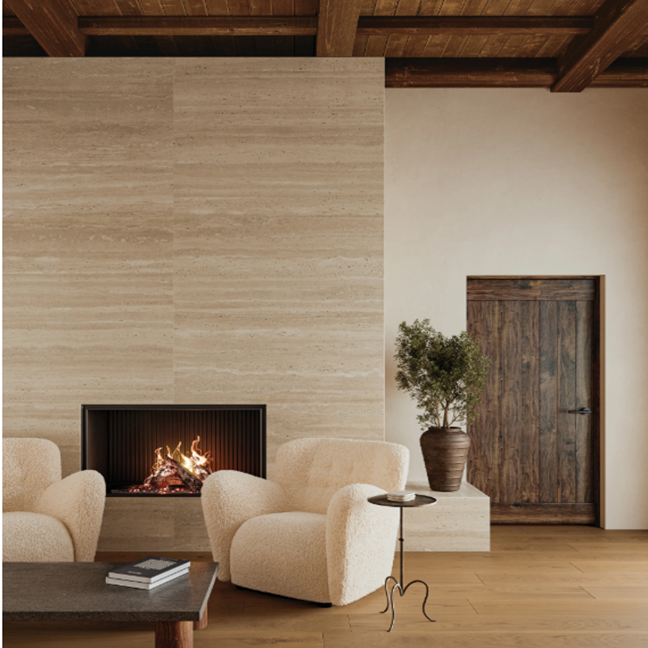 Sensi Roma Cream Matte Field R11 Anti-Slip 24" X 48"