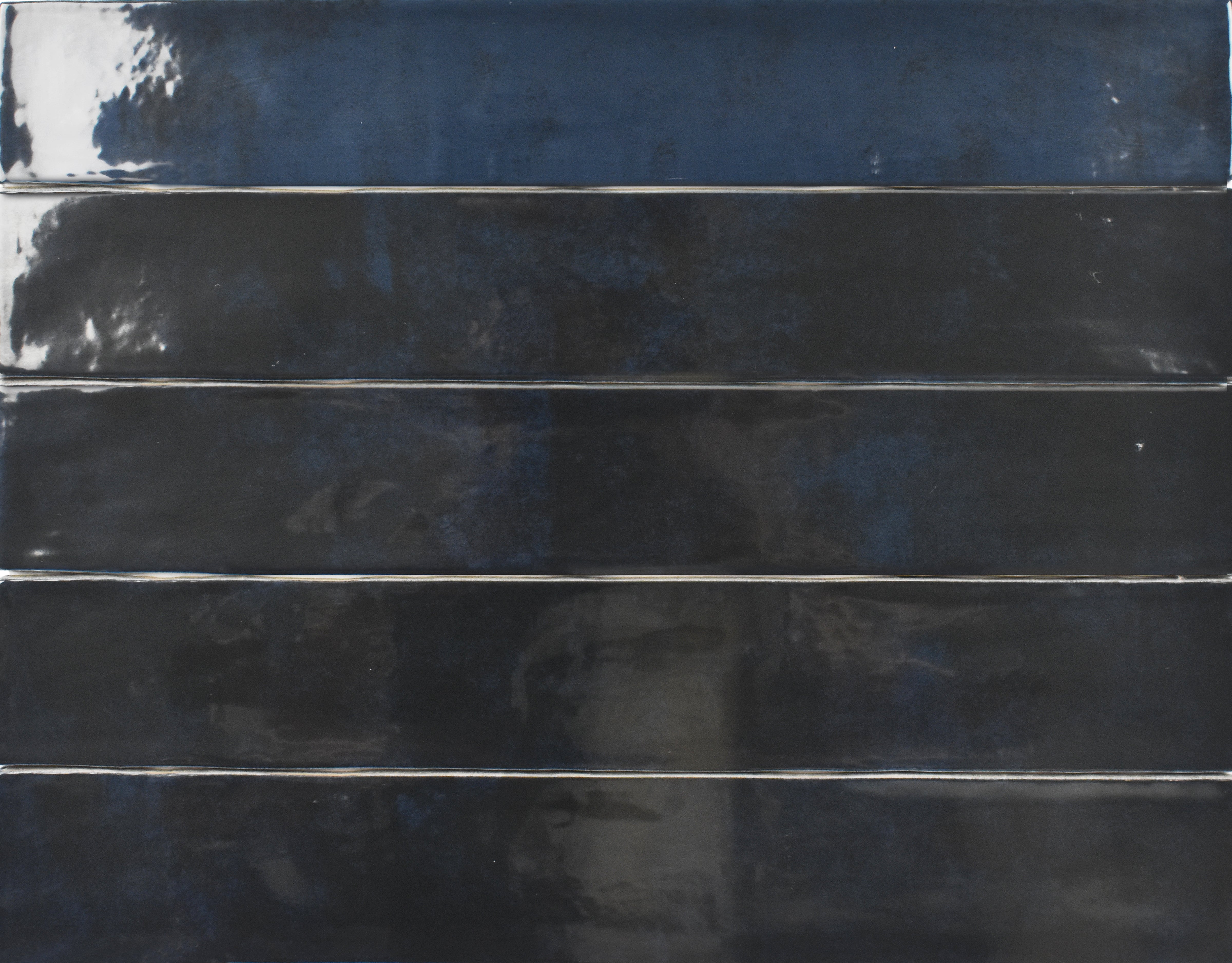 Zellige Ceramic Deep Blue 2" x 16" Polished
