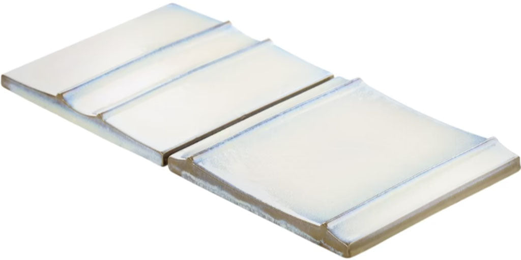 Kinro Snow White 6" x 6" 3D  Polished Patterns Square