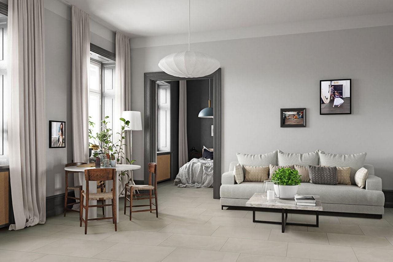Sande Ivory Matte 48"X 48"