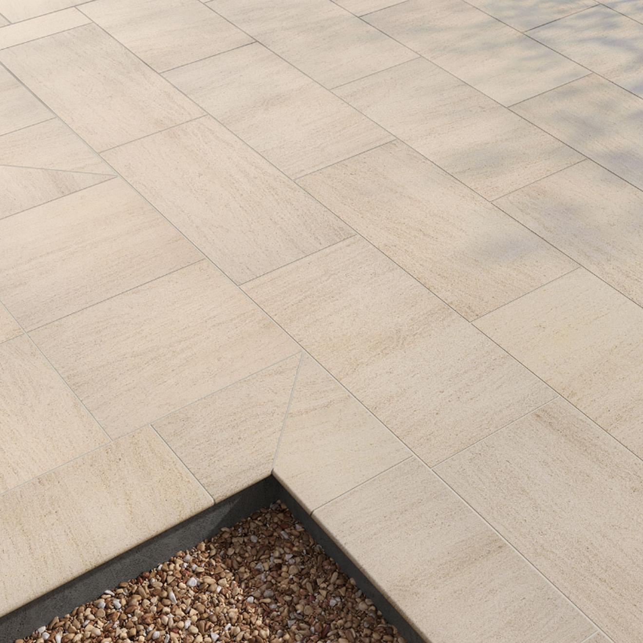 Arterra Paver LivingStyle Beige Matte 24"X 24"x 2CM
