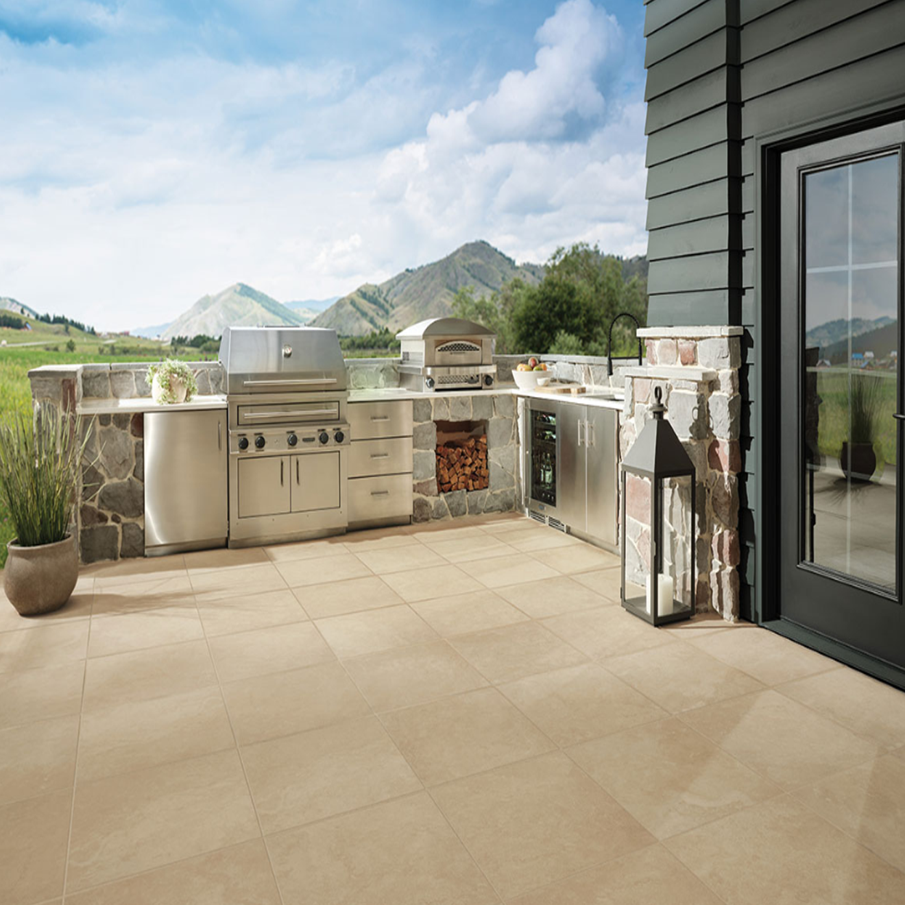 Arterra Paver Tierra Ivory Matte 24"X 24"x 2CM