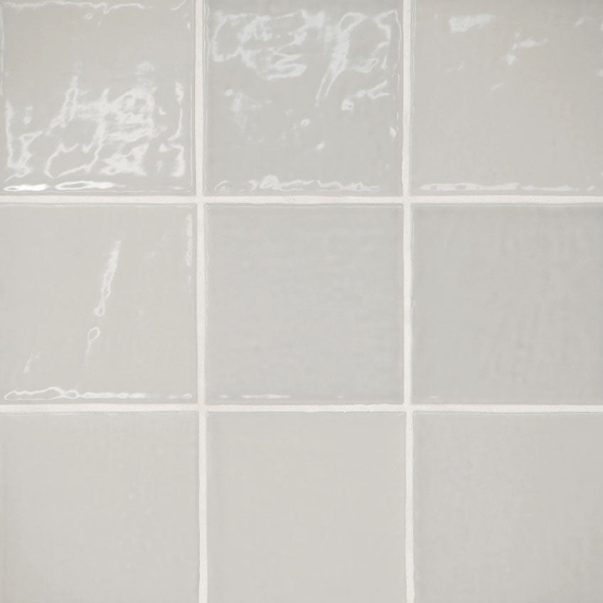 Marin  Glazed Pebble Gray 4" x 4"