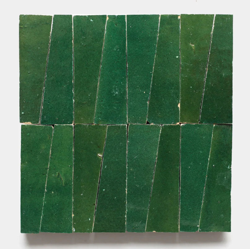 Jade Polished  2" X 6" X 3/4" Glazed