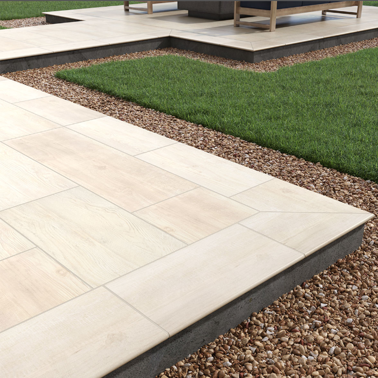 Arterra Paver Caldera Blanca Matte 16"X 47"x 2CM