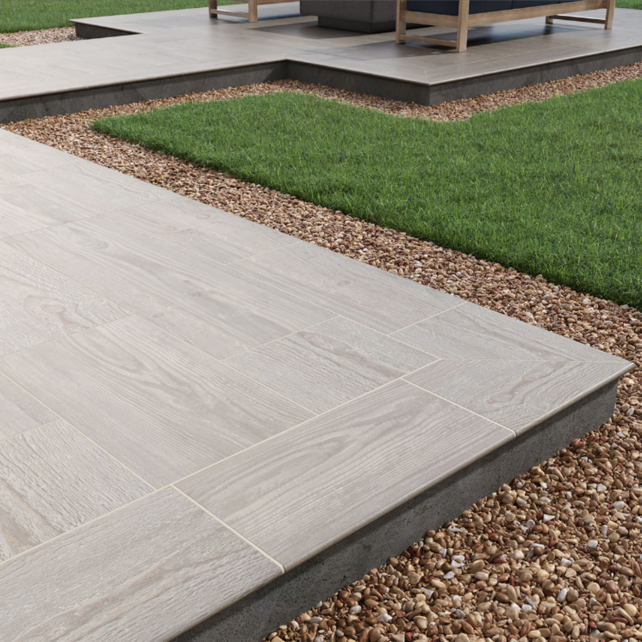 Arterra Paver Caldera Grigia Matte 16"X 47"x 2CM