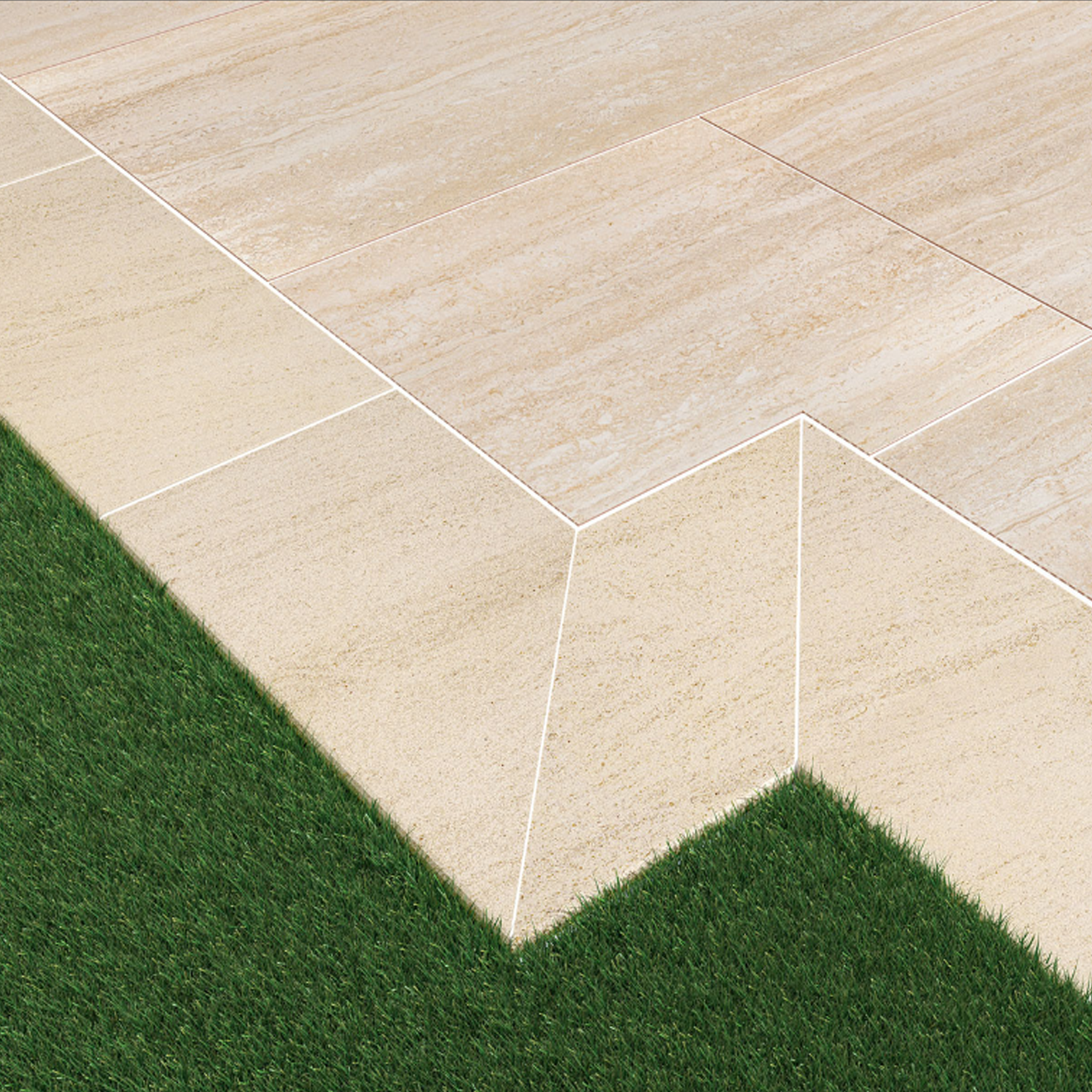 Arterra Paver Cordova Avorio Matte 24"X48"X2CM