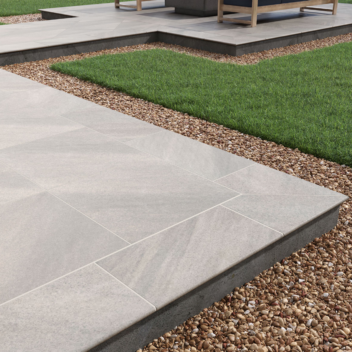 Arterra Paver Fossil Snow Matte 24"X24"X2CM