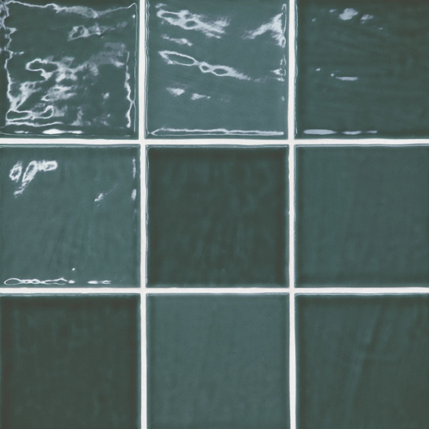 Marin  Glazed Ocean Teal 4" x 4"