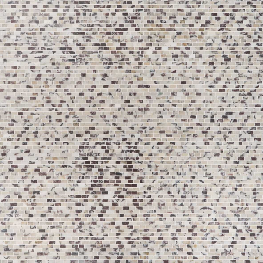 Calacatta Viola Premium Broken Joint 0.62" x Random Honed Mosaic