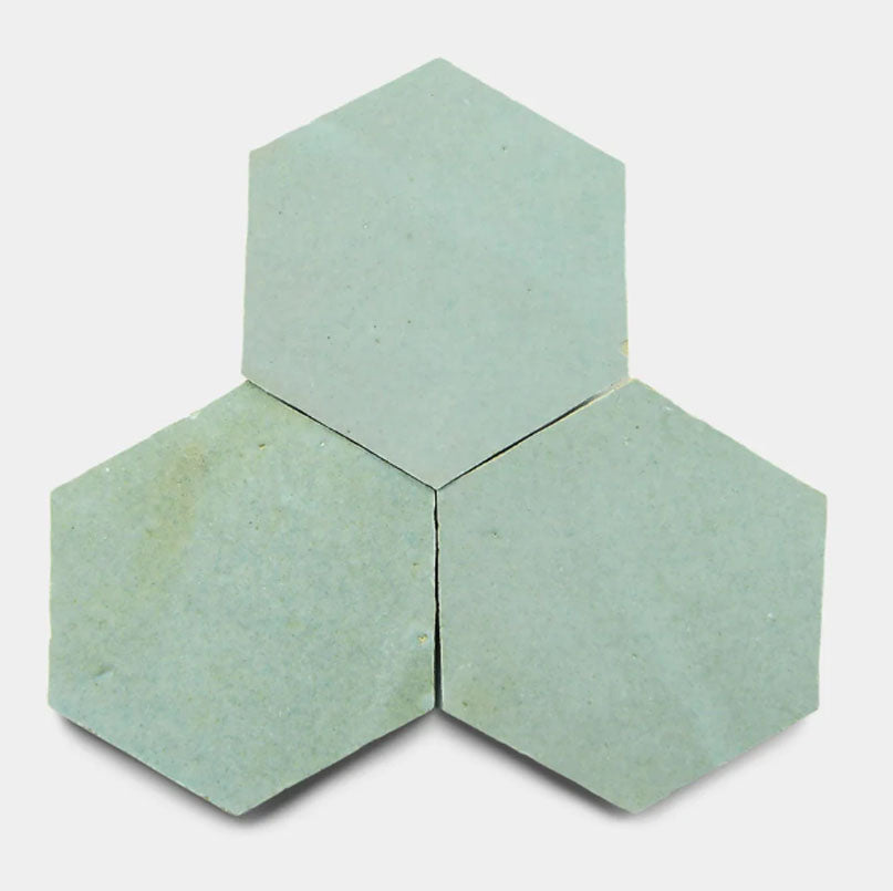 Pale Sage  2" X 6" X 3/4" Glazed