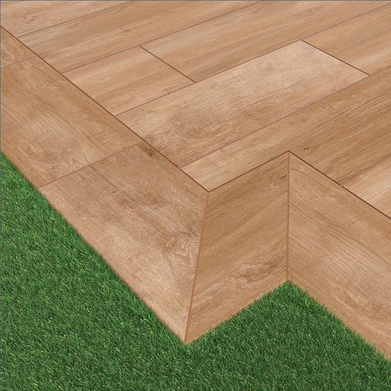 Arterra Paver Lucas Betulla  Matte 12"X48"X2CM