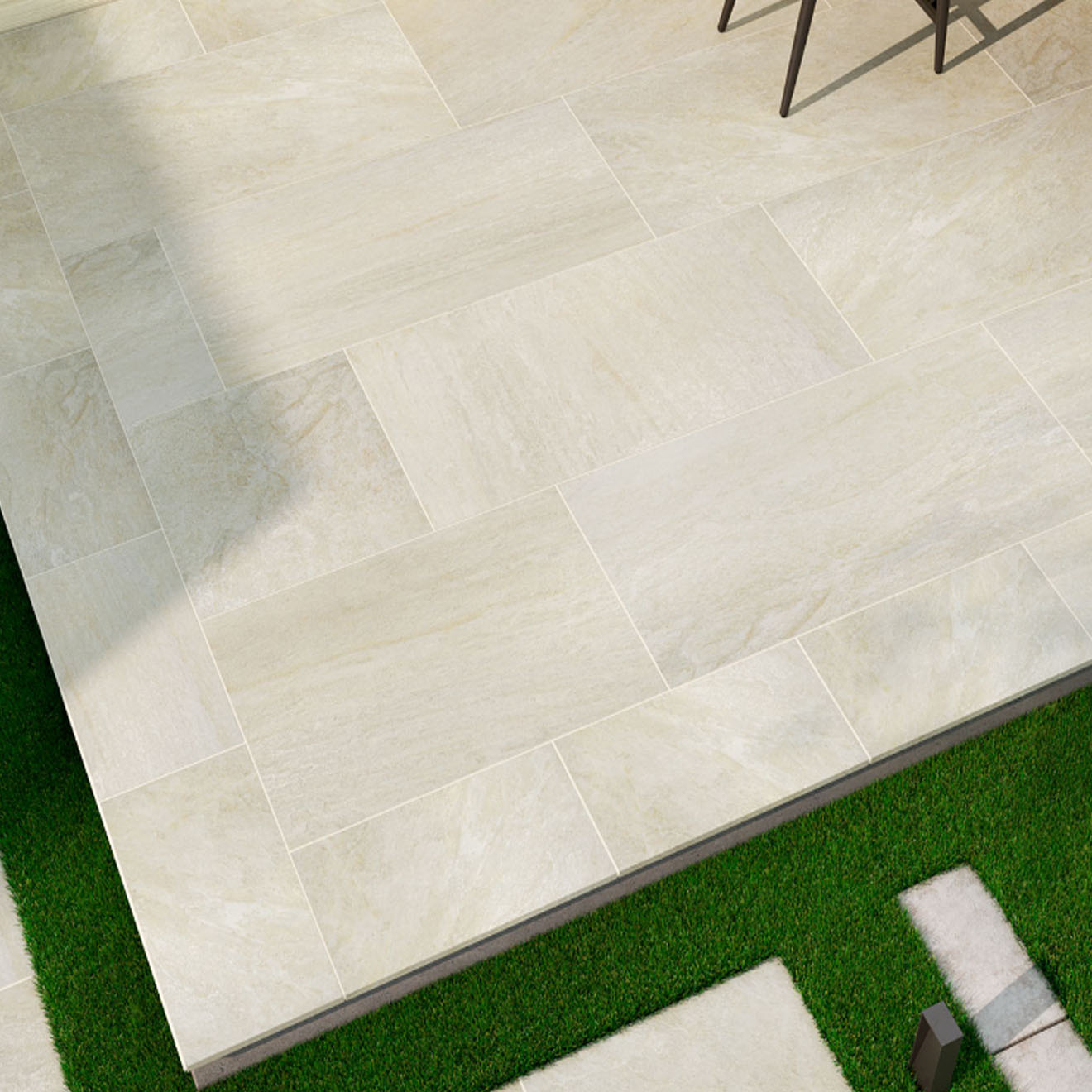 Arterra Paver Legions Quartz White Matte 24"X24"X2CM