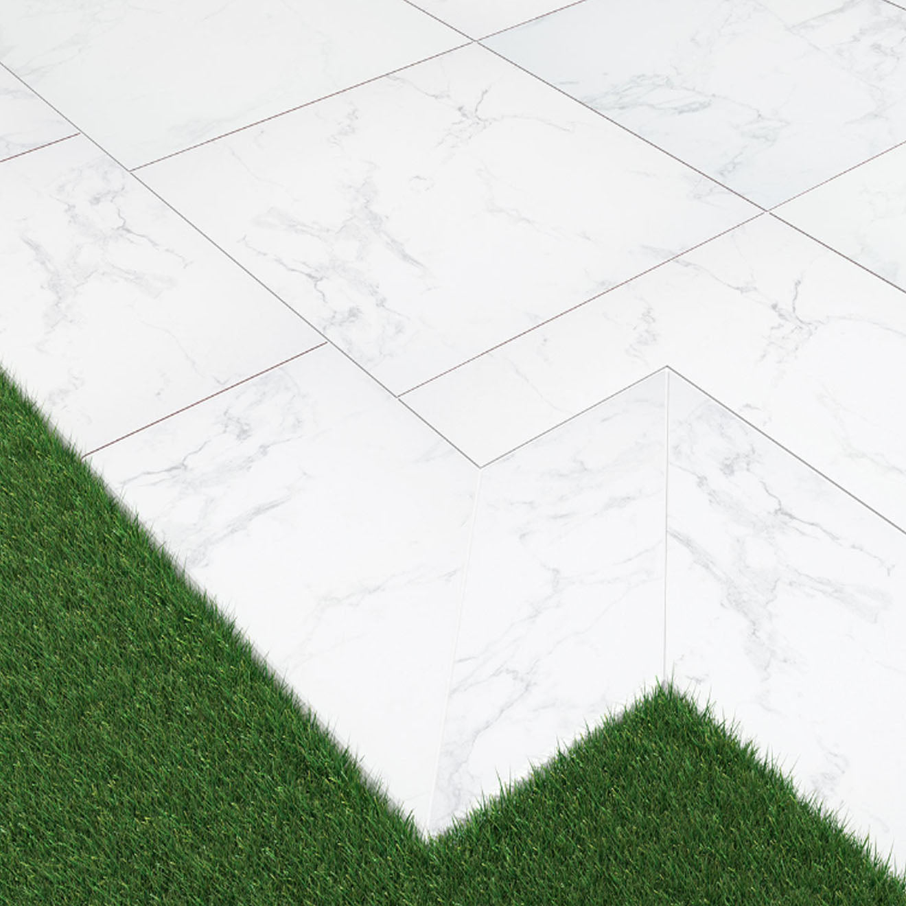 Arterra Paver Praia Carrara Matte 24"X24"X2CM