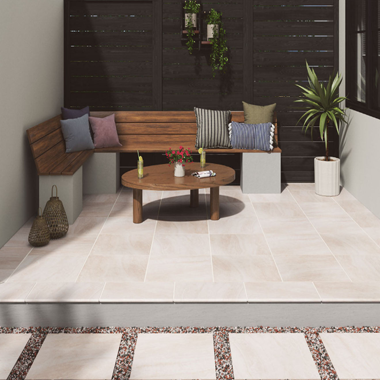 Arterra Paver Praia Crema Matte 24"X24"X2CM