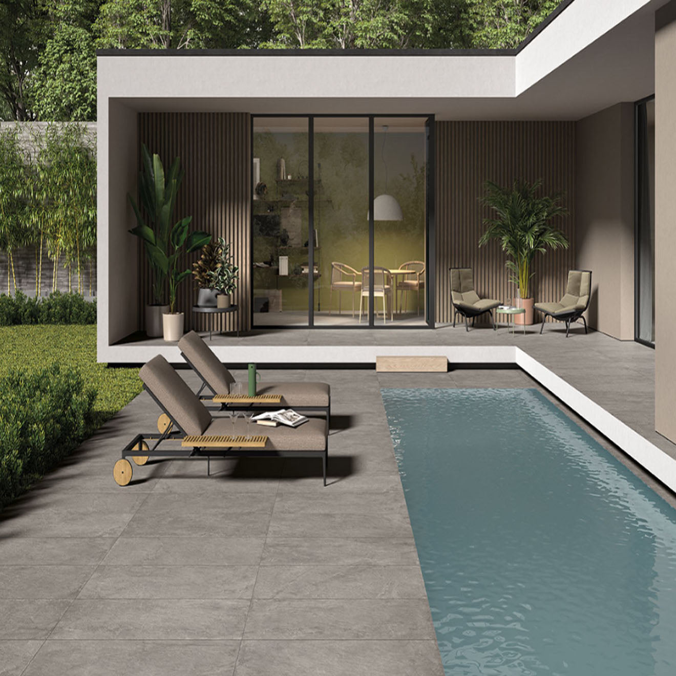 Arterra Paver Soreno Grigio Matte 24"X24"X2CM