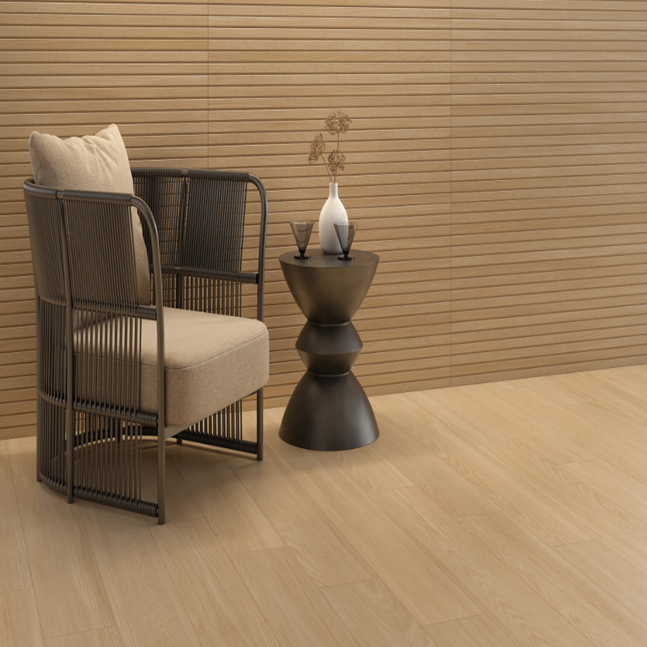 Strata  Roble Matte  Field 8" x 48"
