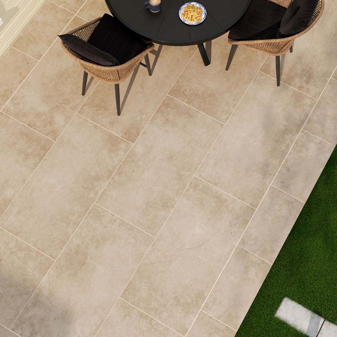 Arterra Paver Soreno Taupe Matte 24"X24"X2CM