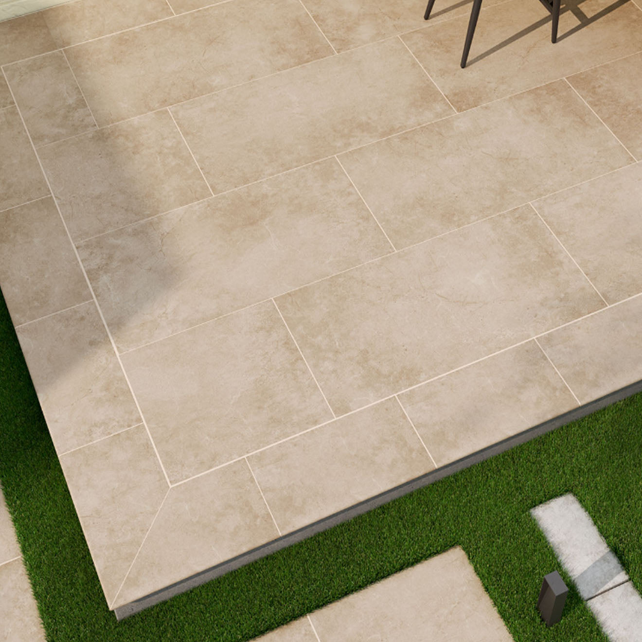 Arterra Paver Soreno Taupe Matte 24"X24"X2CM