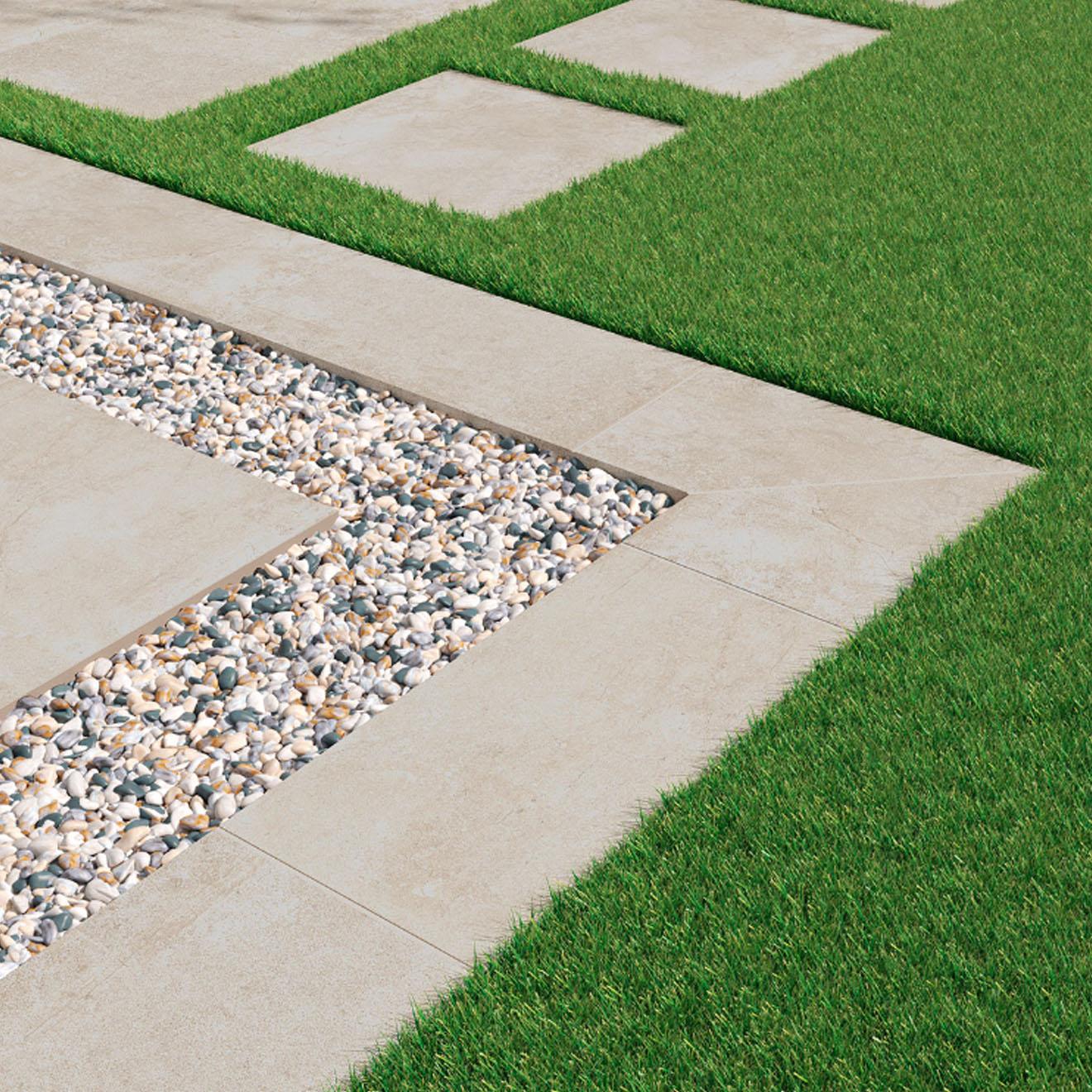 Arterra Paver Soreno Ivory Matte 24"X24"X2CM
