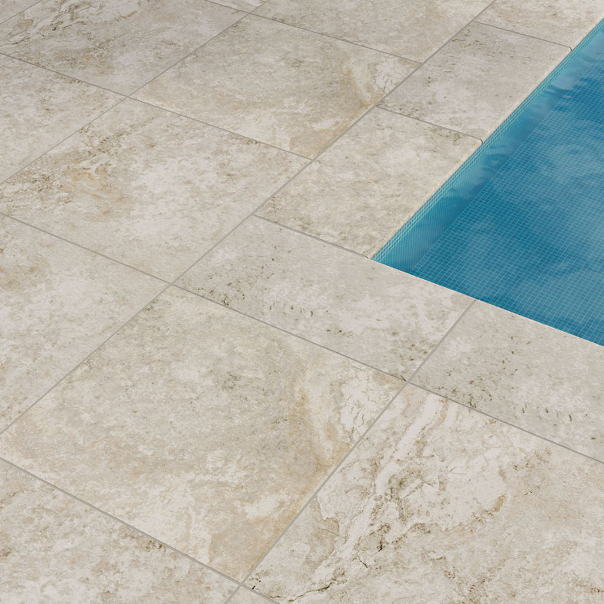 Arterra Paver Trevi Silver Matte 24"X24"X2CM