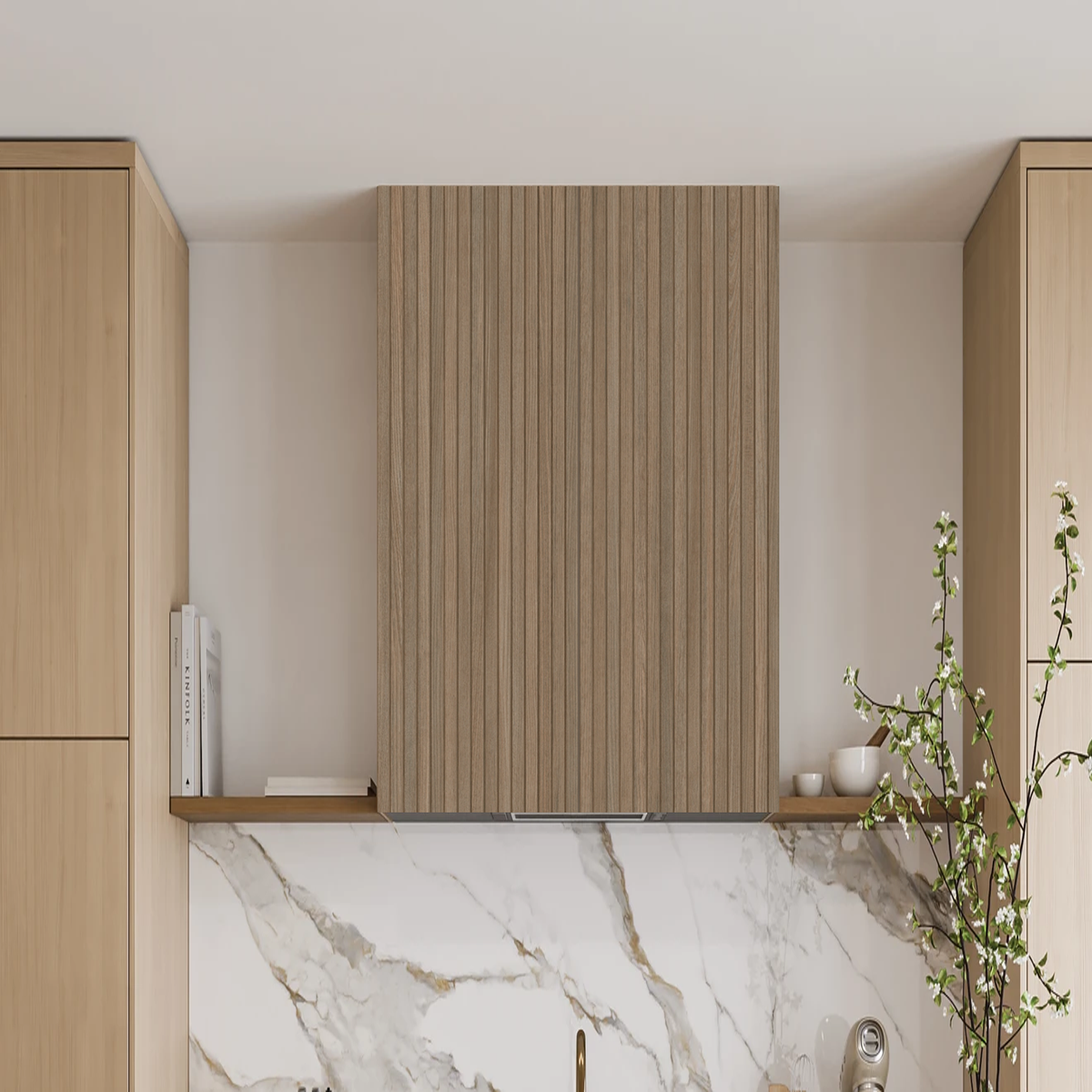 Strata Siena Ribbed Matte 3D Deco 24" X 48"