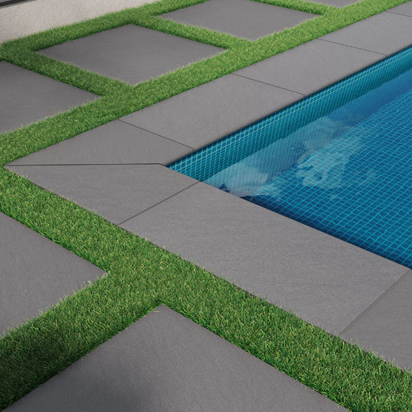 Arterra Paver True Blue Matte 24"X24"X2CM