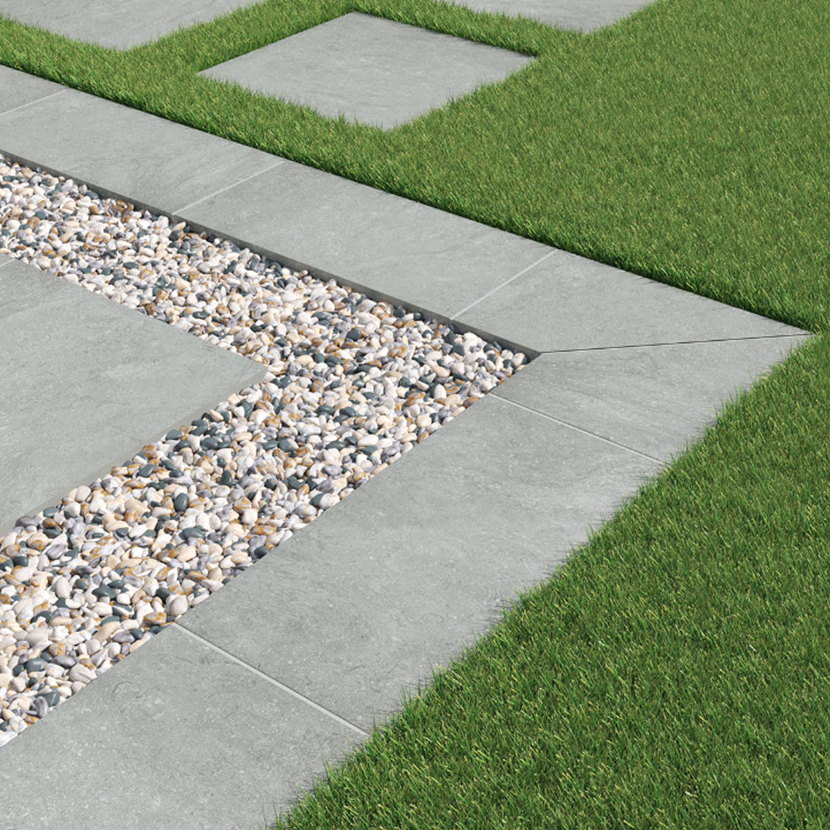 Arterra Paver Vulkon Grey Matte 24"X24"X2CM