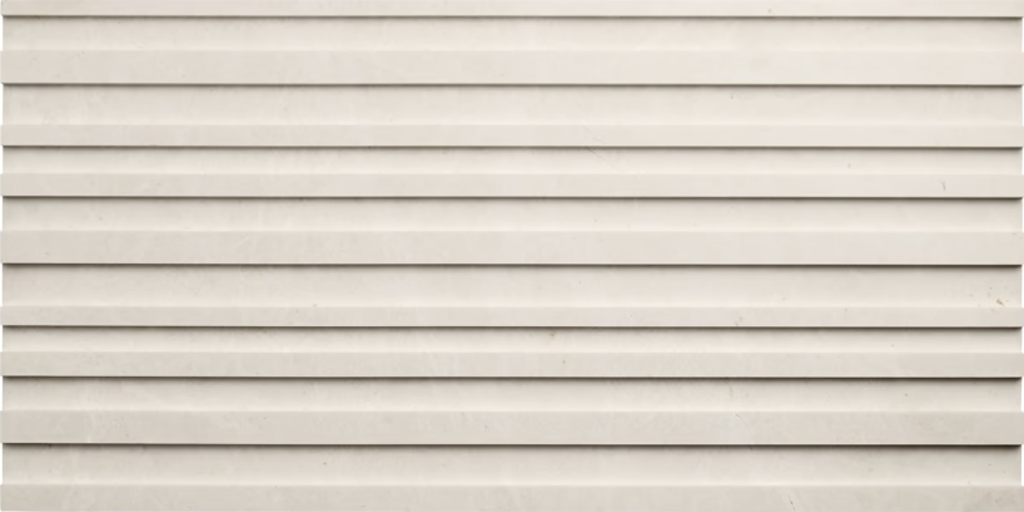 Mosa White Stonework 12" X 24" Barcode 3D