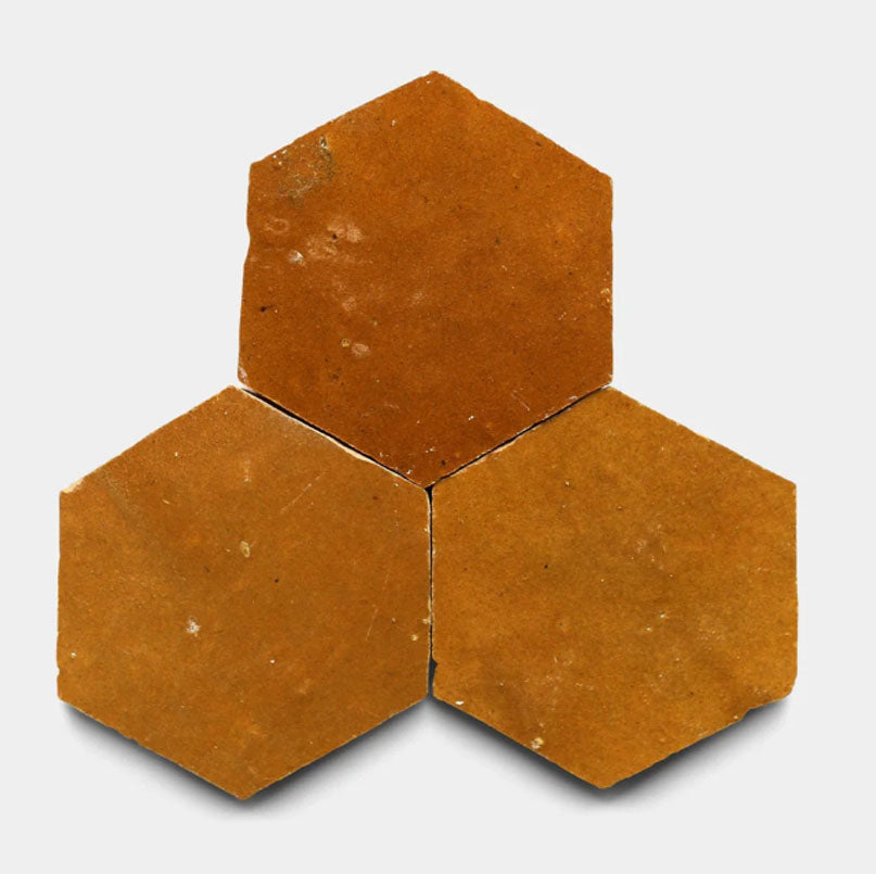 Golden Amber 2" X 6" X 3/4" Glazed
