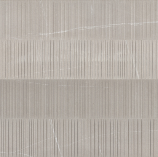Nomade Bone Parallelo Deco Matte 24" X 48"