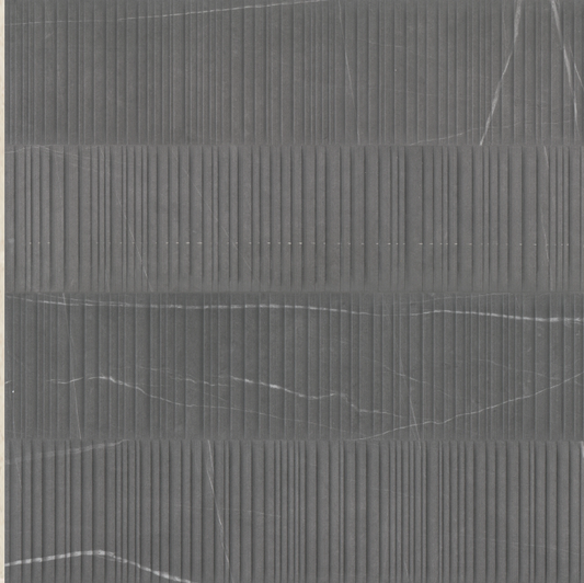 Nomade Noir Parallelo Deco Matte 24" X 48"