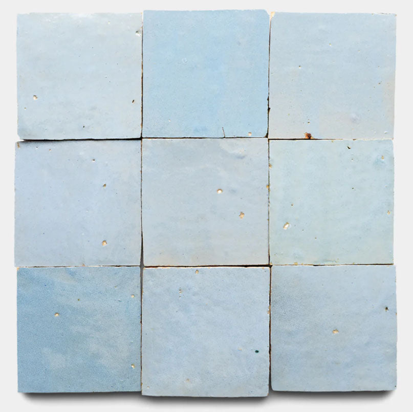 Pale Sky 2" X 6" X 3/4" Glazed